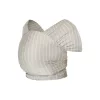 Ergobaby Aura Sustainable Knit Hordozókendő: Grey Stripes / Szürke csíkos