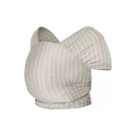   Ergobaby Aura Sustainable Knit Hordozókendő: Grey Stripes / Szürke csíkos