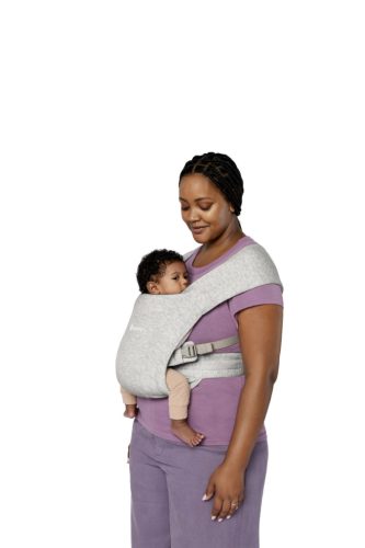 Ergobaby Embrace Hordozó: Soft Grey / szürke