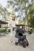 Ergobaby Metro+ Deluxe kompakt városi babakocsi Skyline Shadow / Árnyék szürke
