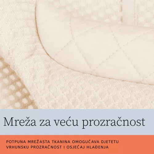 Ergobaby Evolve Pihenőszék Mesh - Cream / Krém
