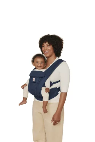 Ergobaby Omni Deluxe Mesh Hordozó - Midnight Blue / Kék