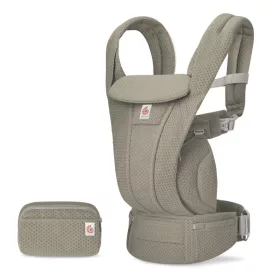 Ergobaby Omni Deluxe Mesh Hordozó - Soft Olive / Olivazöld