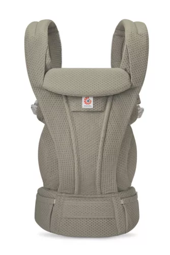 Ergobaby Omni Deluxe Mesh Hordozó - Soft Olive / Olivazöld