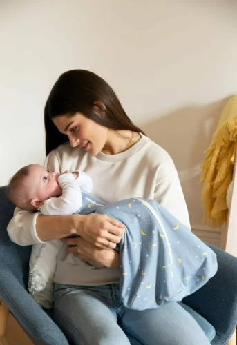Ergobaby hálózsák Csillagos 0-6/S TOG 2,5