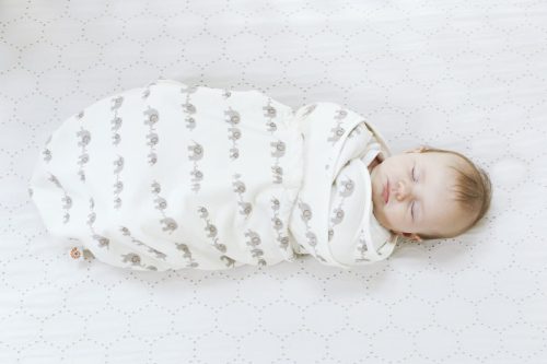 Ergobaby Swaddler Pólya - Elefánt