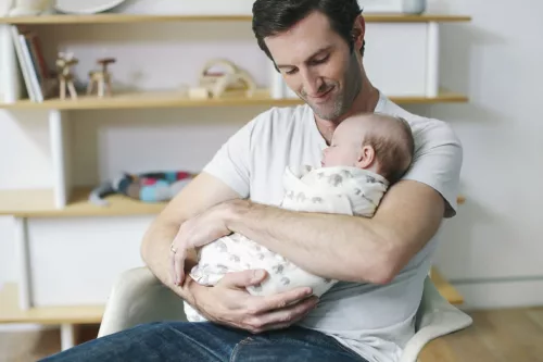 Ergobaby Swaddler Pólya - Elefánt