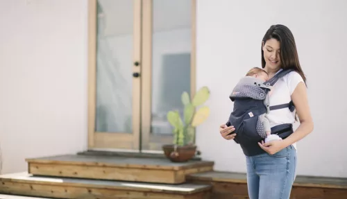 Ergobaby Szűkítőbetét Hordozóba - Grey / Szürke