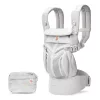 Ergobaby Omni 360 Cool Air Mesh Hordozó: - Pearl Grey / Gyöngy szürke