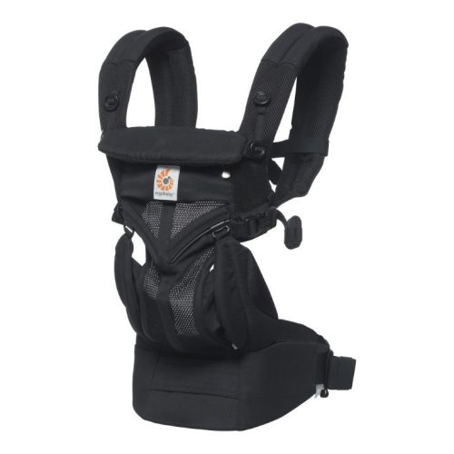 Ergobaby Omni 360 Cool Air Mesh Hordozó: - Onyx Black / Fekete
