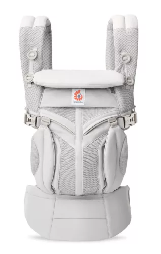 Ergobaby Omni 360 Cool Air Mesh Hordozó: - Pearl Grey / Gyöngy szürke