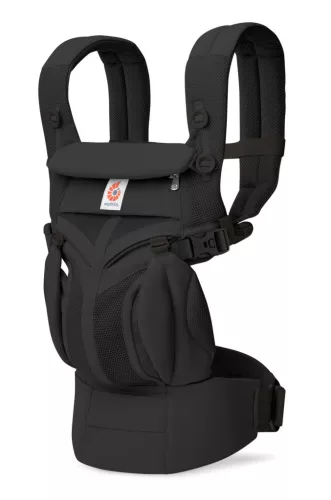 Ergobaby Omni 360 Cool Air Mesh Hordozó: - Onyx Black / fekete