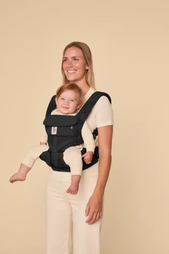 Ergobaby Omni 360 Cool Air Mesh Hordozó: - Onyx Black / fekete