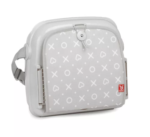 Benbat YummiGo Plus ülésmagasító és gyerekbőrönd 3 az 1-ben - Light Grey
