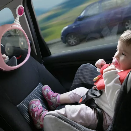Benbat Oly aktív visszapillantó tükör - Pink