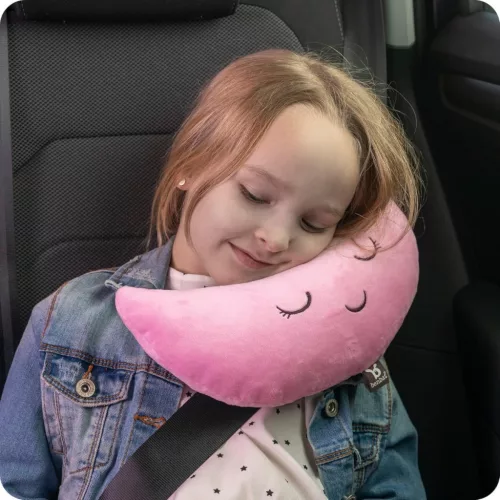 Benbat Mooni autós övpárna - Pink