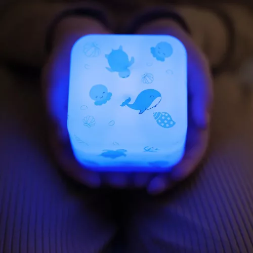 Cloud b Cube B hordozható éjszakai lámpa - Ocean