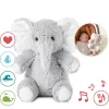 Cloud b Eli the Elephant -alvást segítő zenélő plüss elefánt