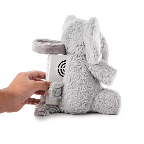 Cloud b Eli the Elephant -alvást segítő zenélő plüss elefánt