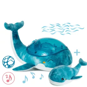   Cloud b Tranquil Whale -projektoros éjjeli fény bálna - Blue