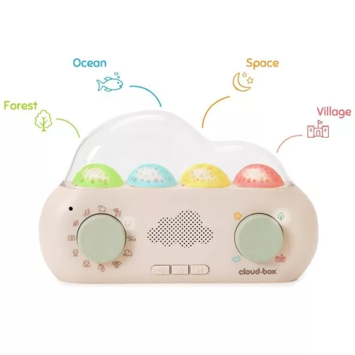 Cloud b Cloud Boksz zenélő projektor Francia-Angol nyelvű