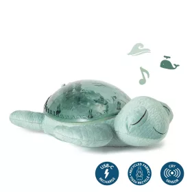   Cloud b Tranquil Turtle - projektoros éjjeli fény teknős újratölthető - Green