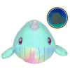 Dream Beams Alvós plüss figura 18 cm - Nickie a narvál