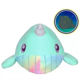 Dream Beams Alvós plüss figura 18 cm - Nickie a narvál
