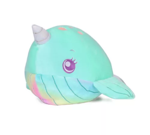 Dream Beams Alvós plüss figura 18 cm - Nickie a narvál