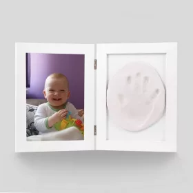 OB Baby Handprint agyag lenyomatkészítő kerettel - White