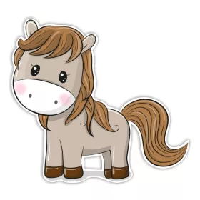 SRP Kétréteges faldekoráció - Horse