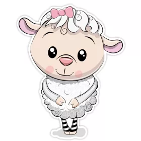 SRP Kétréteges faldekoráció - Sheep