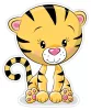 SRP Kétréteges faldekoráció - Tiger