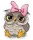 SRP Kétréteges faldekoráció - Owl