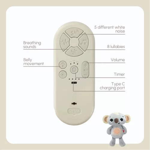 Tiny Love Koala megnyugtató plüss barát