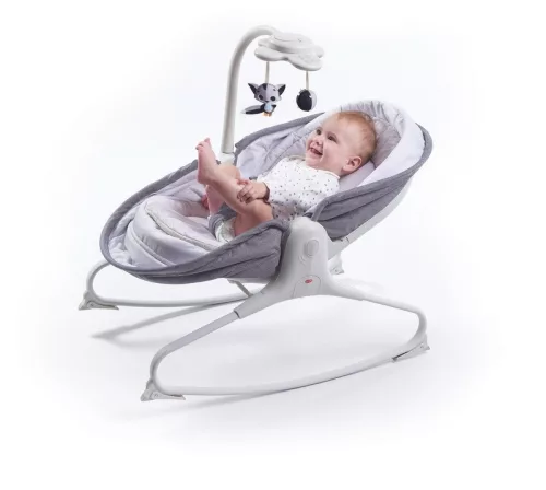 Tiny Love Tiny Rocker pihenőszék kupolával - Heather Grey