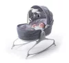 Tiny Love Cozy Tiny Rocker pihenőszék kupolával - Heather Grey