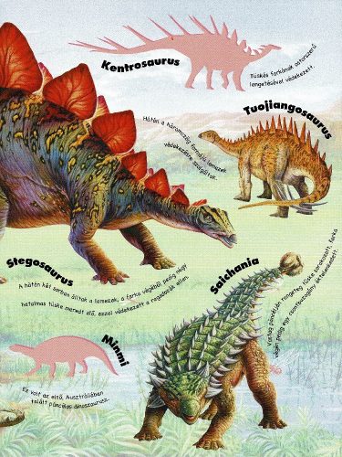 Mozgalmas matricásfüzet - Dinoszauruszok