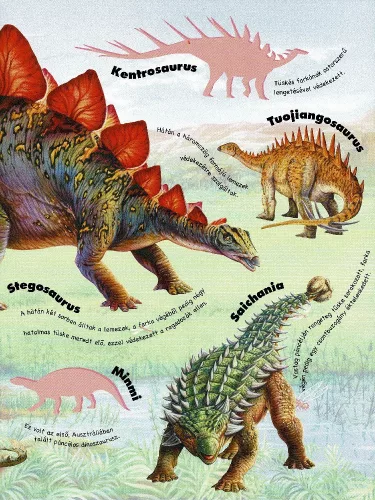 Mozgalmas matricásfüzet - Dinoszauruszok