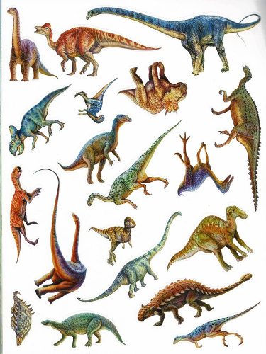 Mozgalmas matricásfüzet - Dinoszauruszok