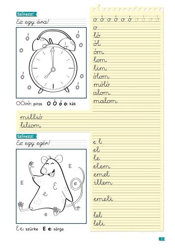 Jobb leszek ... írásból - 1. osztályosoknak