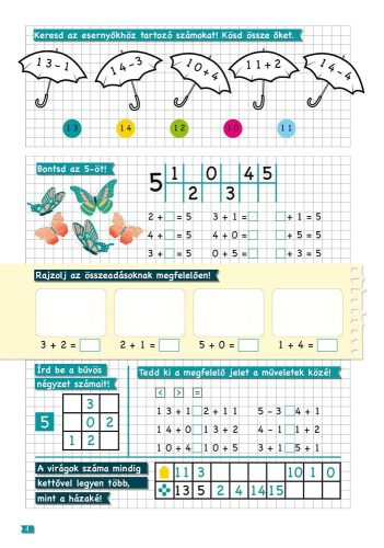 Jobb leszek ... matekból - 1. osztályosoknak