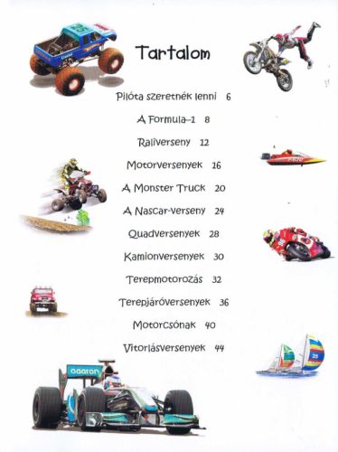 101 dolog, amit jó, ha tudsz a versenypályákról