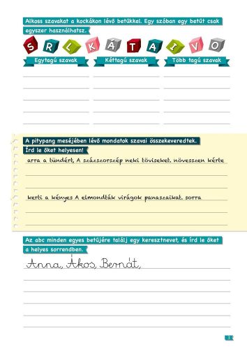 Jobb leszek ... magyarból - 3. osztályosoknak