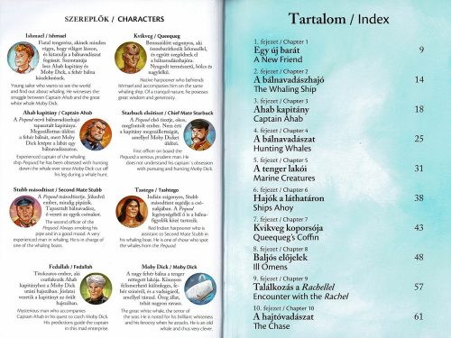 Klasszikusok magyarul-angolul: Moby Dick