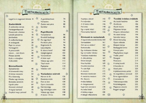 Mindent tudni akarok! - Bűvészkönyv