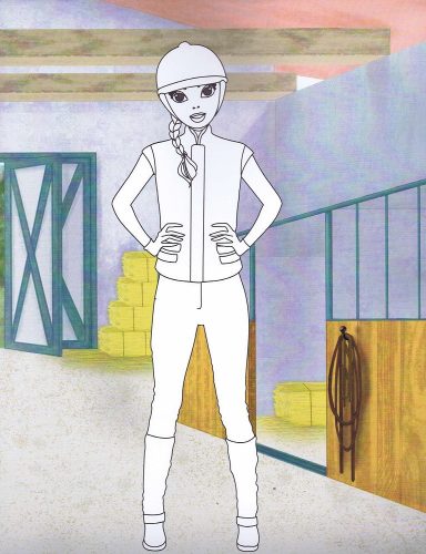 1000 ló matricája 1. - Virágos rét