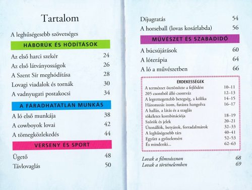 Olvass velünk! (3) - A lovak története