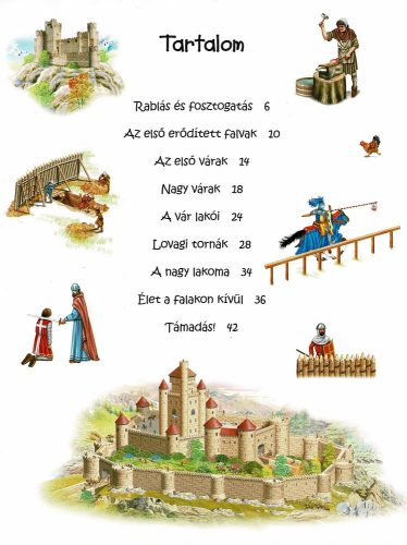 101 dolog, amit jó, ha tudsz a középkori várakról