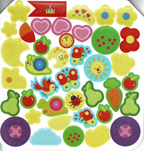 Mókás matricák 1. - rózsaszín